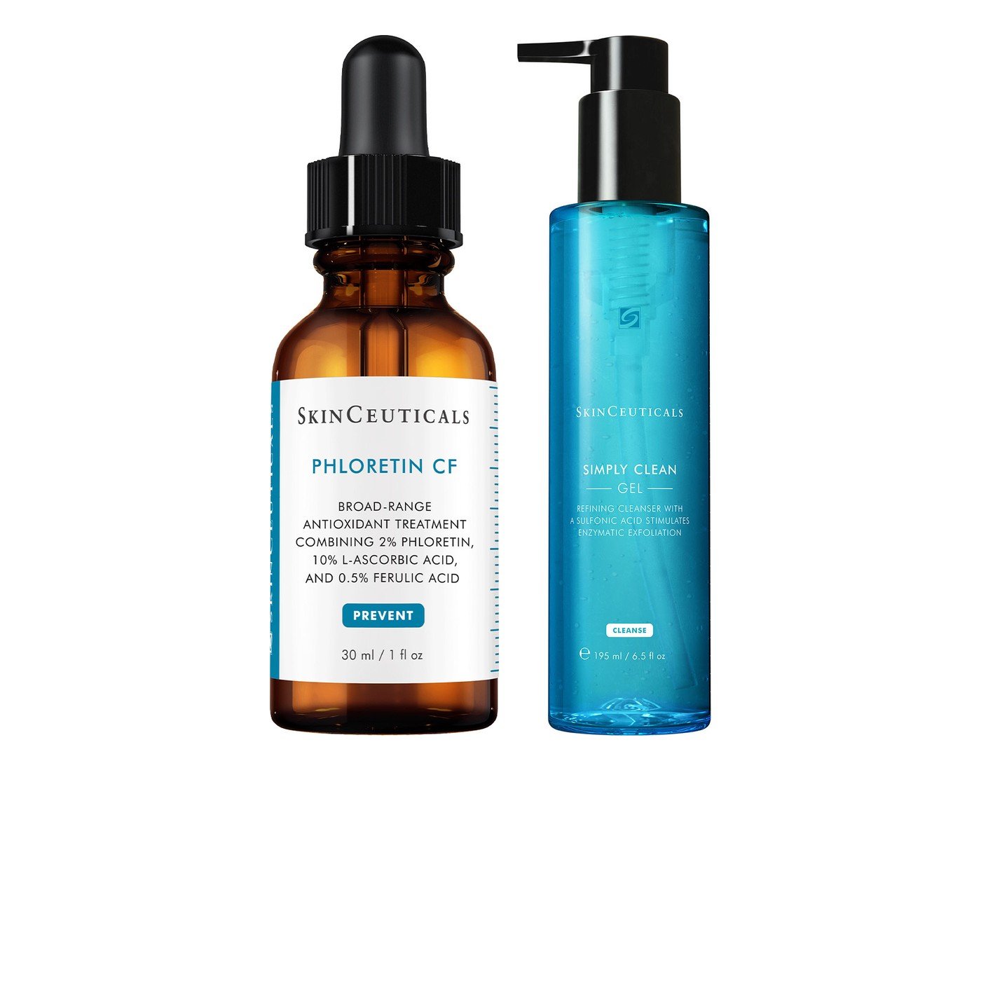 SkinCeuticals Phloretin CF + Simply Clean