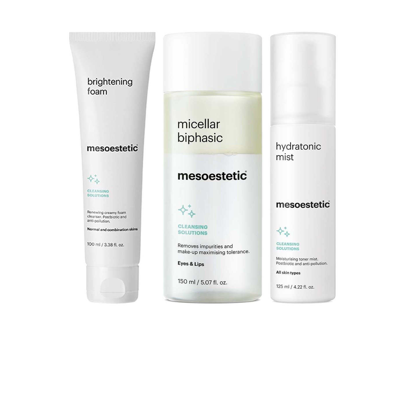 Mesoestetic Cleansing Essentials Trio
