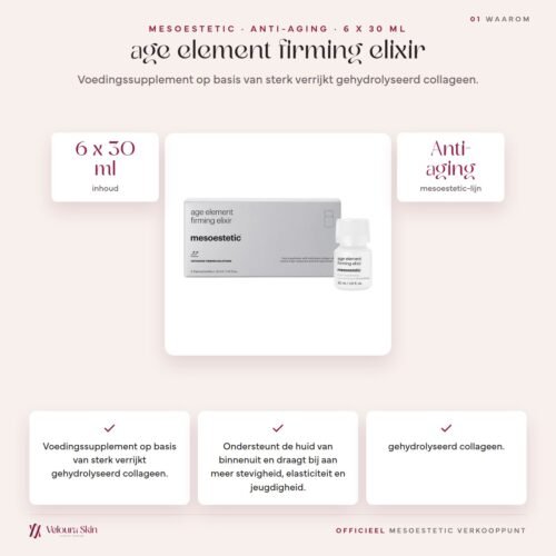 Mesoestetic age element firming elixir productinformatie