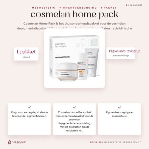 Mesoestetic cosmelan home pack productinformatie