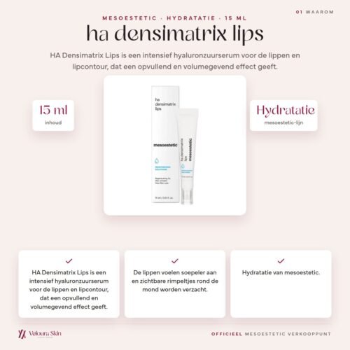 Mesoestetic ha densimatrix lips productinformatie