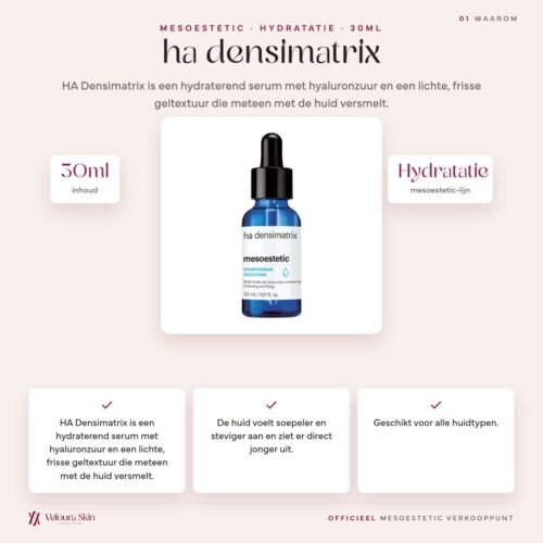 Mesoestetic ha densimatrix productinformatie