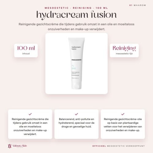 Mesoestetic hydracream fusion productinformatie