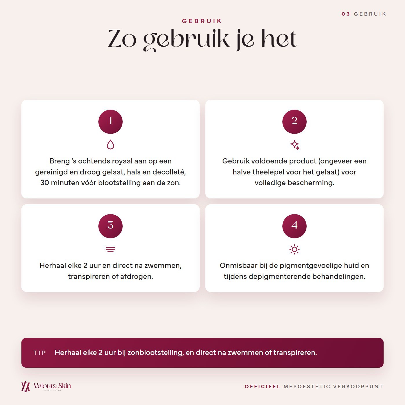 Zo gebruik je Mesoestetic mesoprotech melan 130 pigment control