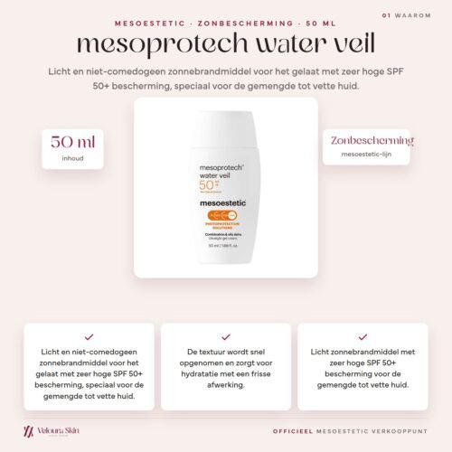 Mesoestetic mesoprotech water veil productinformatie