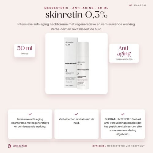 Mesoestetic skinretin 0,3% productinformatie