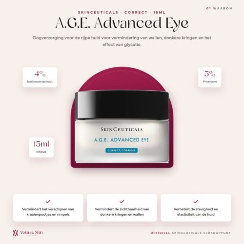 SkinCeuticals A.G.E. Advanced Eye productinformatie