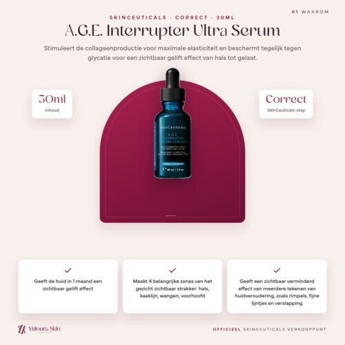 SkinCeuticals A.G.E. Interrupter Ultra Serum productinformatie