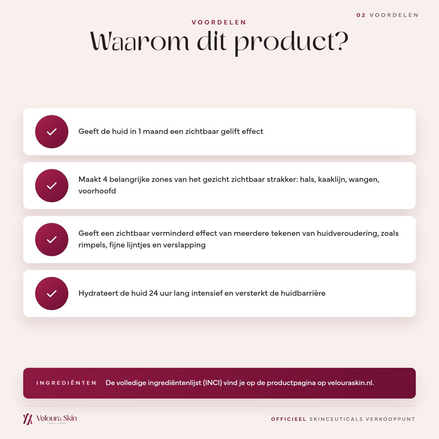 SkinCeuticals A.G.E. Interrupter Ultra Serum voordelen