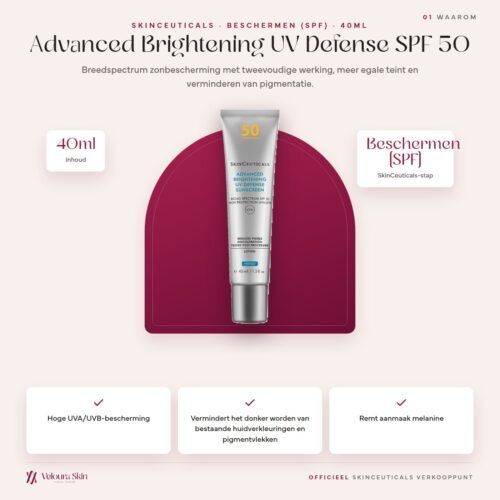 SkinCeuticals Advanced Brightening UV Defense SPF 50 productinformatie
