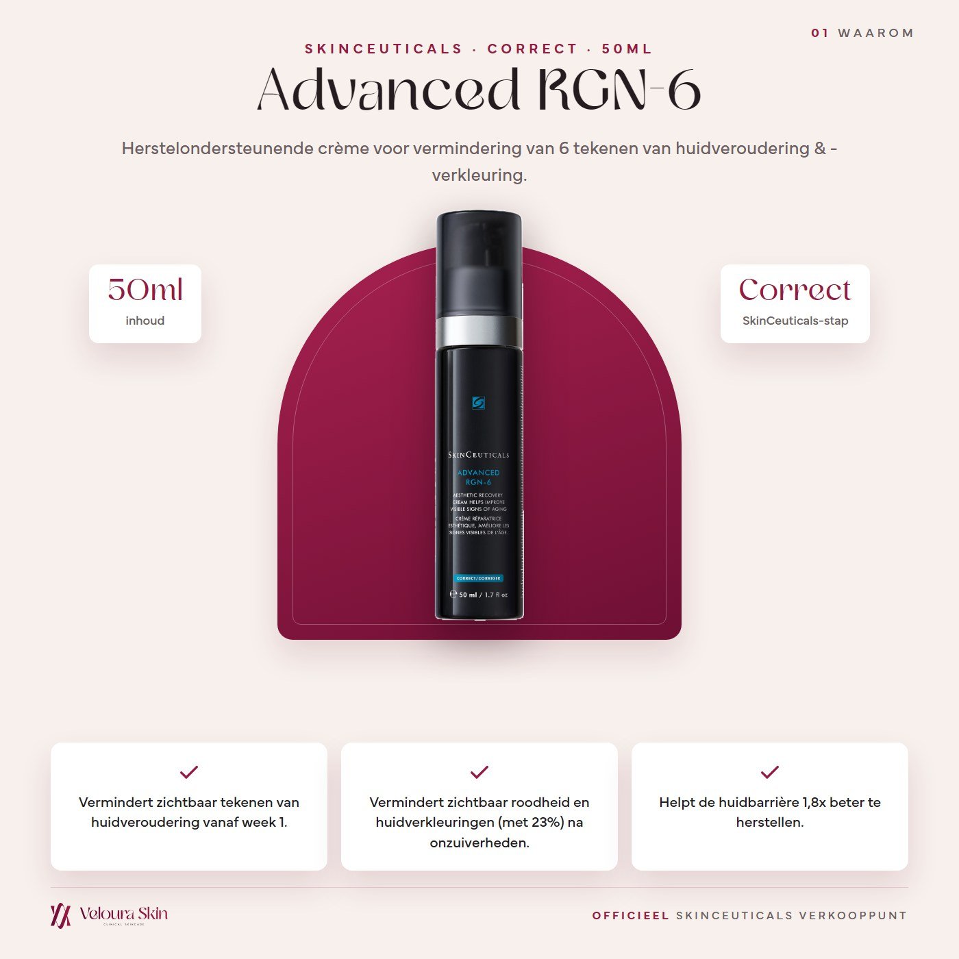 SkinCeuticals Advanced RGN-6 productinformatie