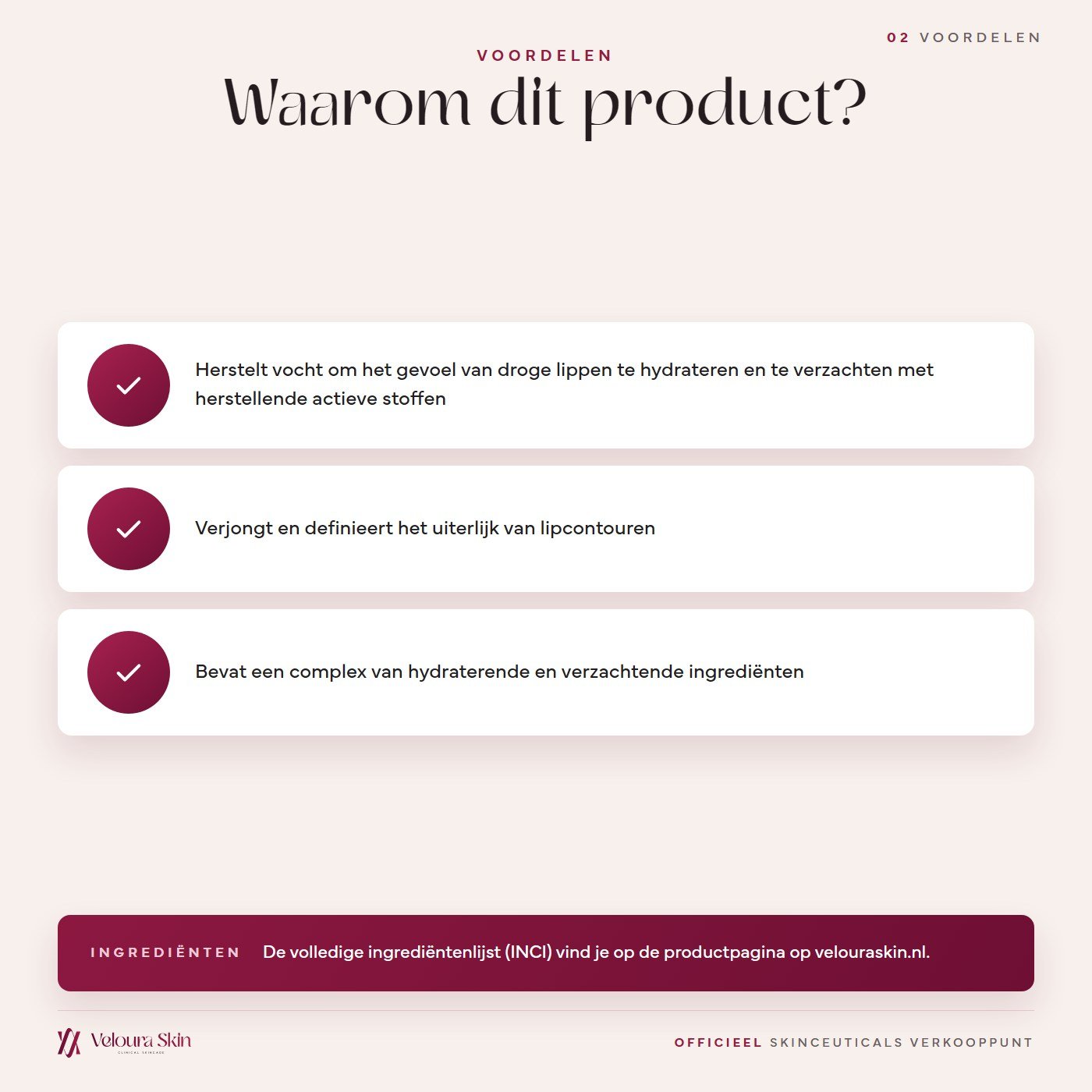 SkinCeuticals Antioxidant Lip Repair voordelen