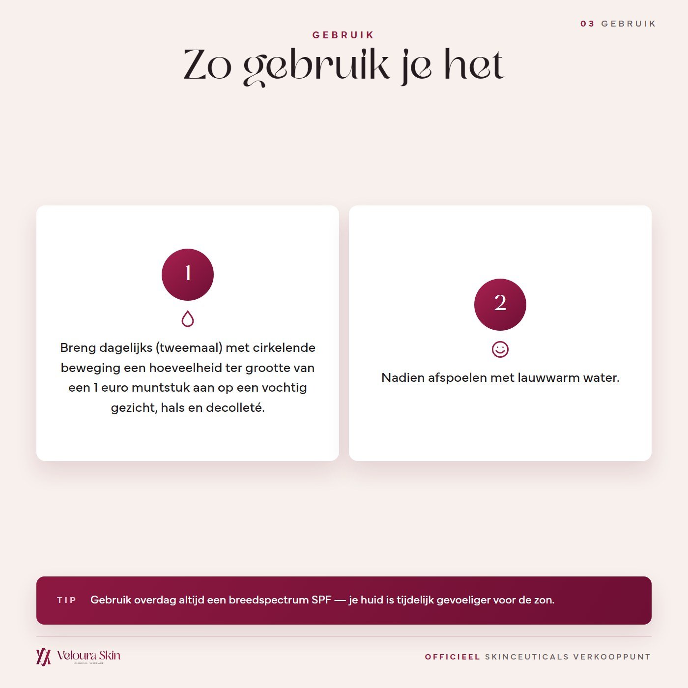 Zo gebruik je SkinCeuticals Blemish + Age Cleanser