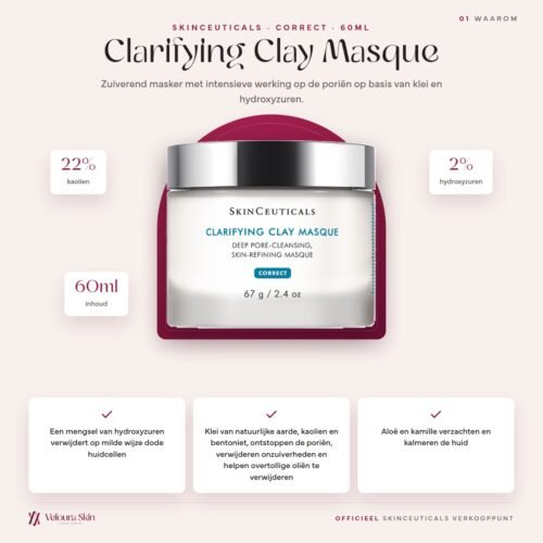 SkinCeuticals Clarifying Clay Masque productinformatie