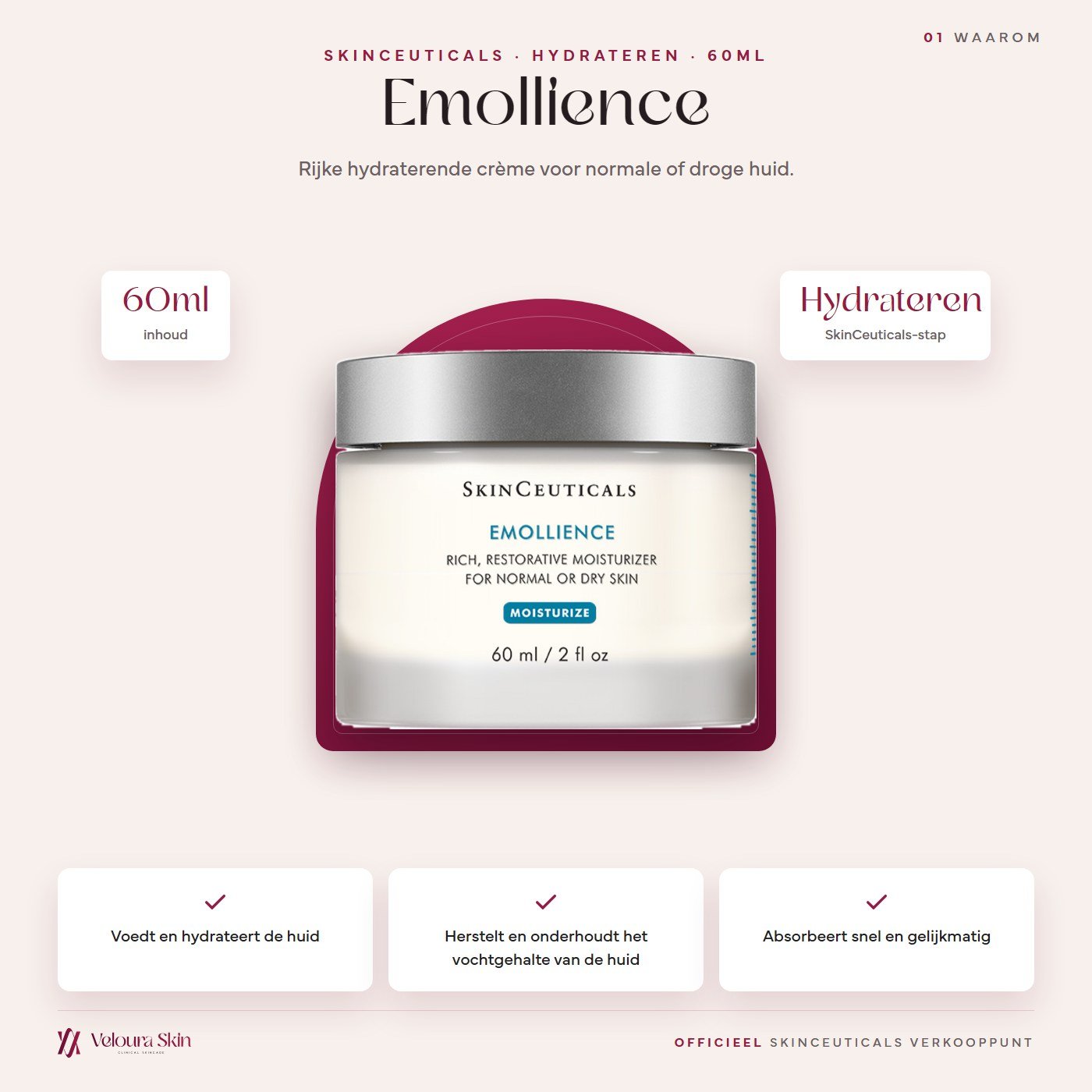 SkinCeuticals Emollience productinformatie