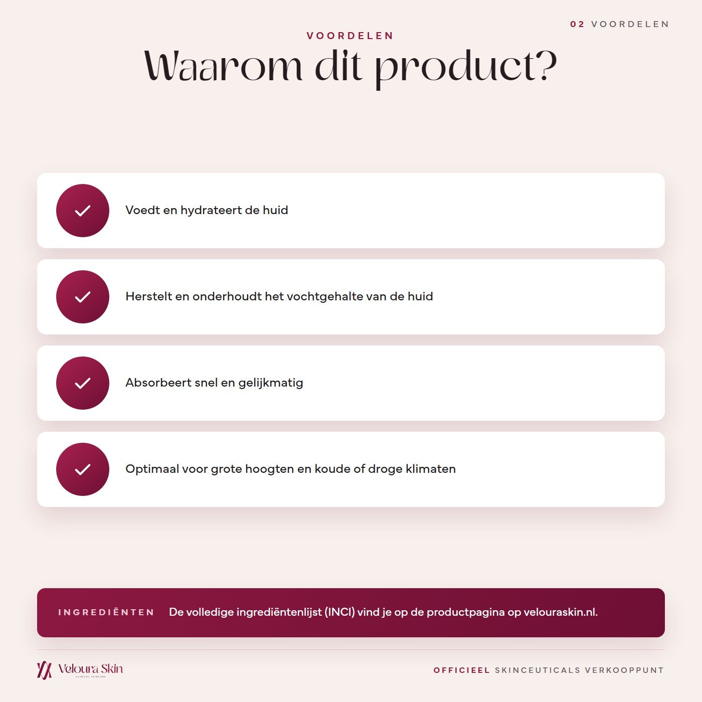 SkinCeuticals Emollience voordelen