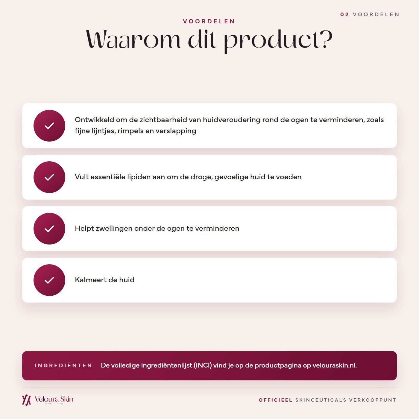 SkinCeuticals Eye Balm voordelen