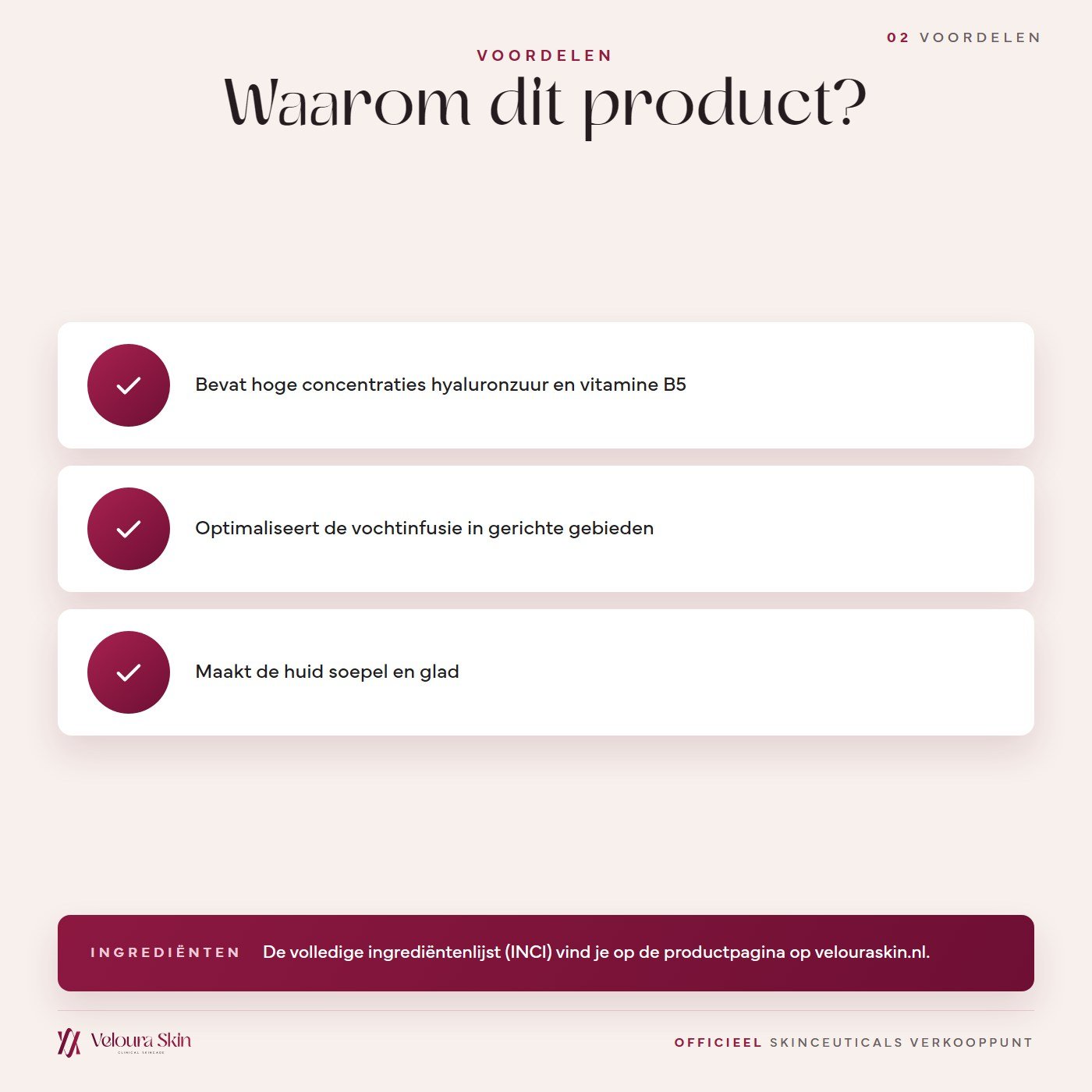 SkinCeuticals Hydrating B5 Masque voordelen