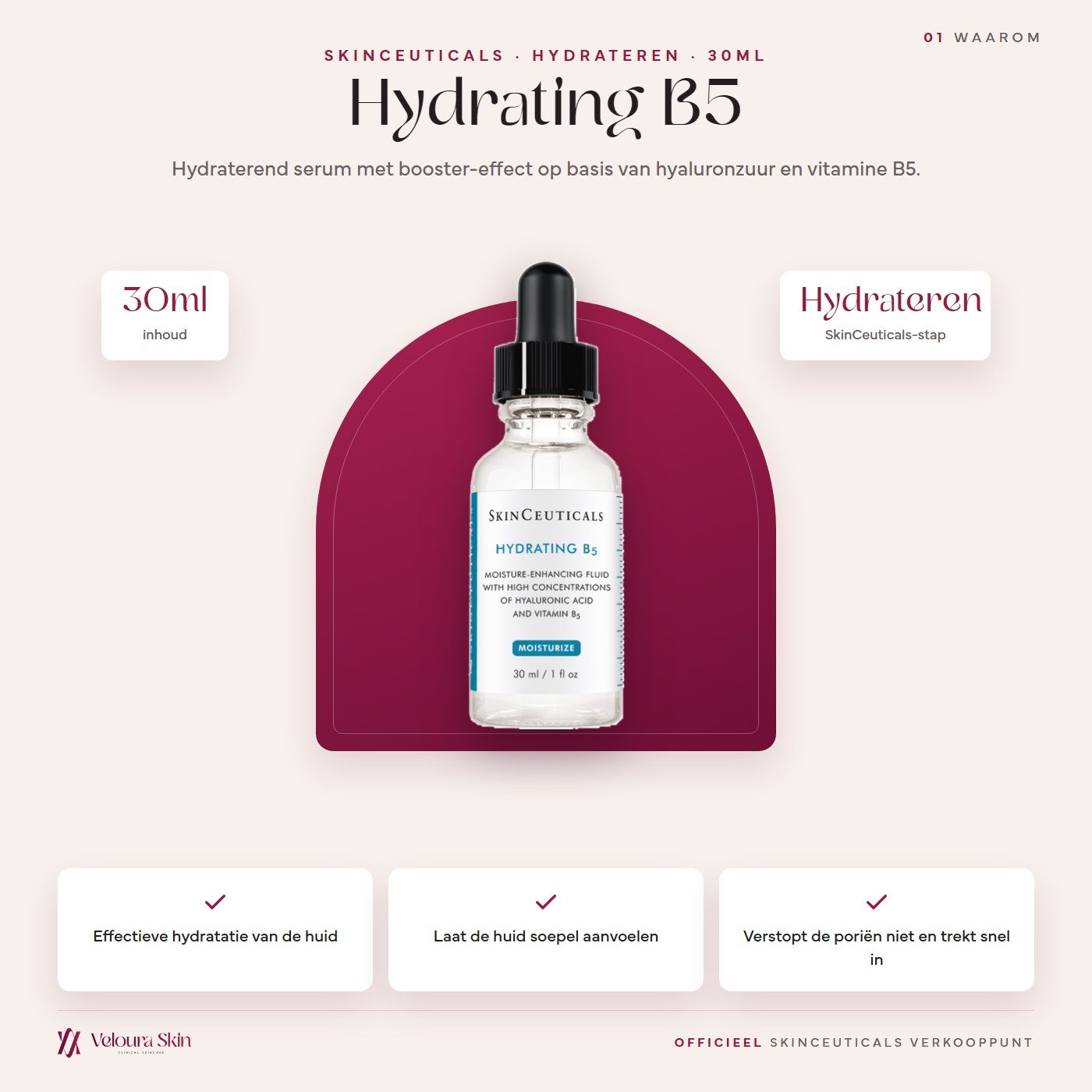 SkinCeuticals Hydrating B5 productinformatie