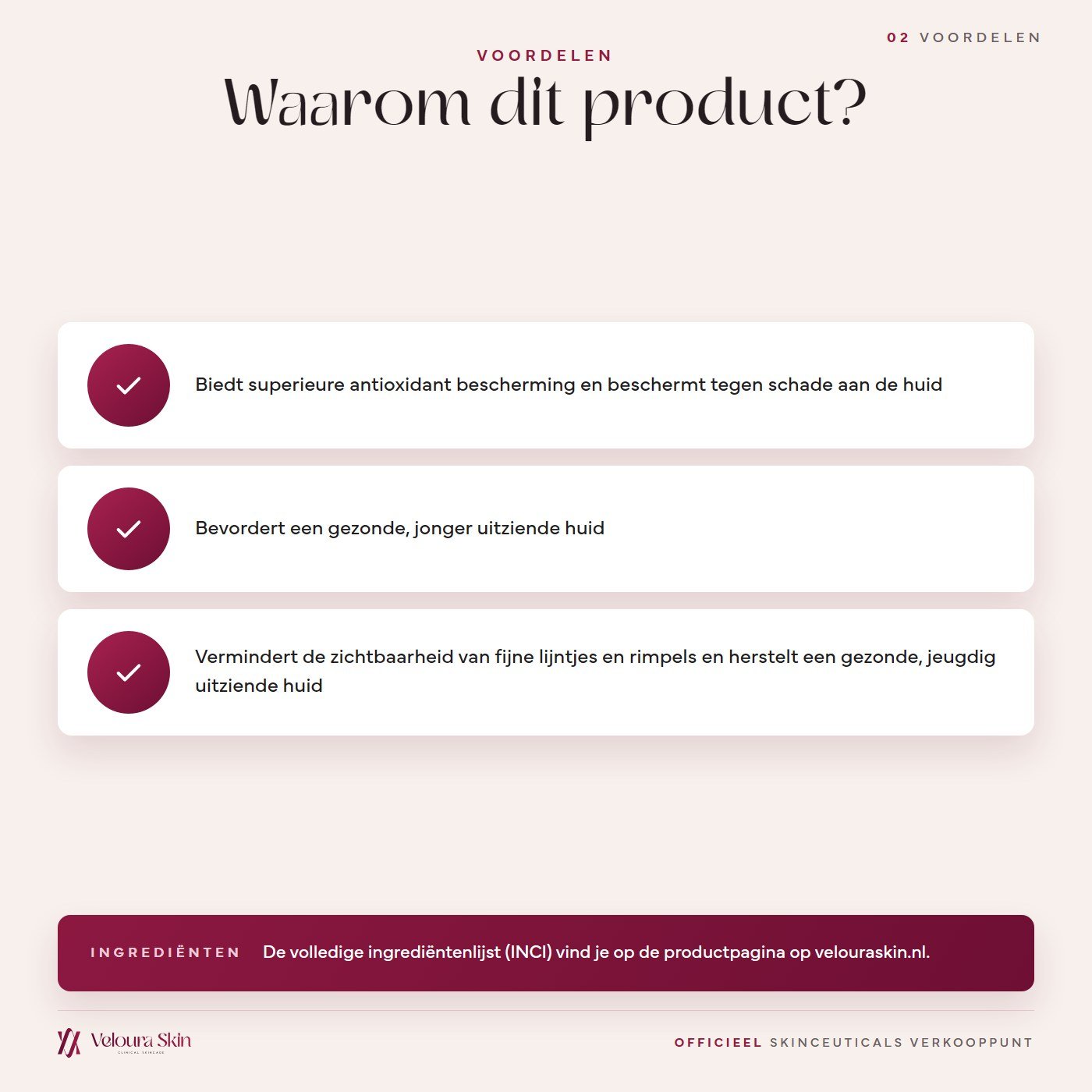 SkinCeuticals Serum 10 voordelen