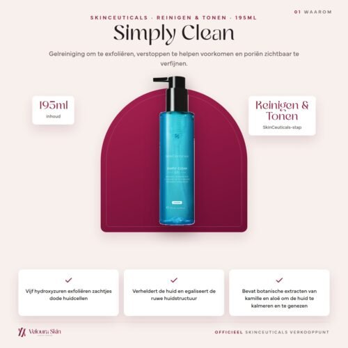 SkinCeuticals Simply Clean productinformatie
