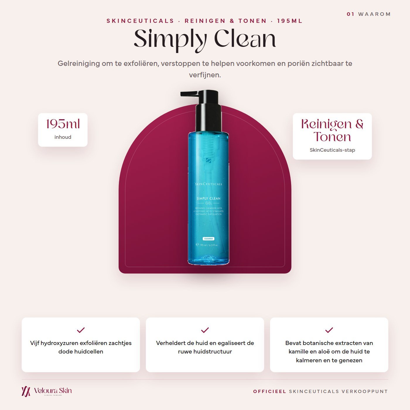 SkinCeuticals Simply Clean productinformatie