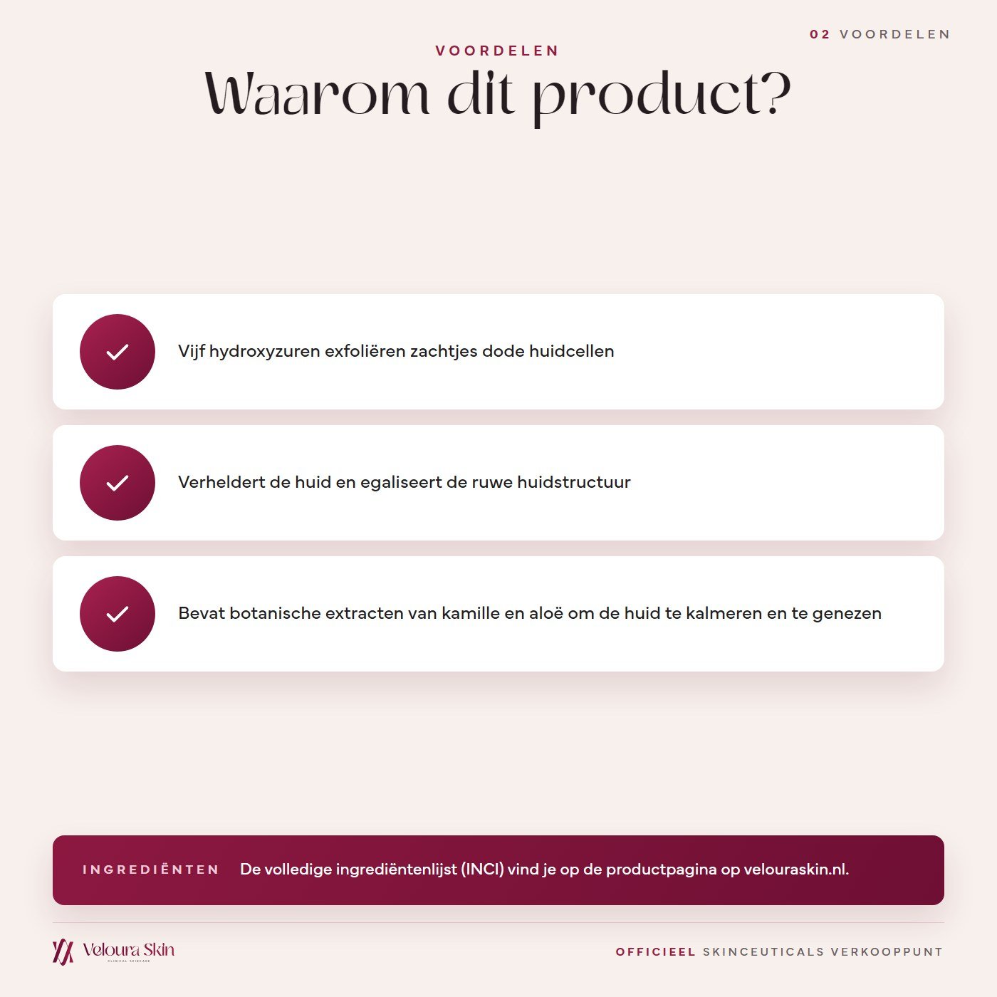 SkinCeuticals Simply Clean voordelen
